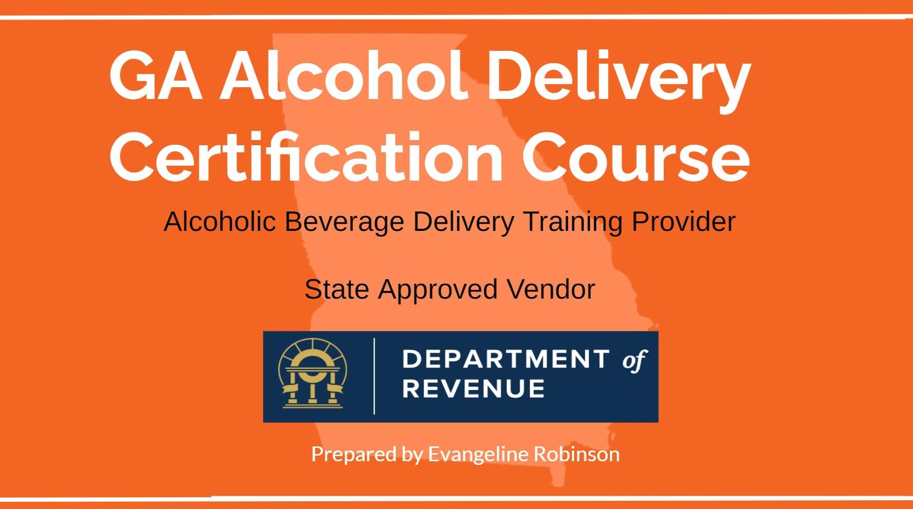 DDACERT Alcohol Driver Certification Beer Wine Liquor 24 Hour
